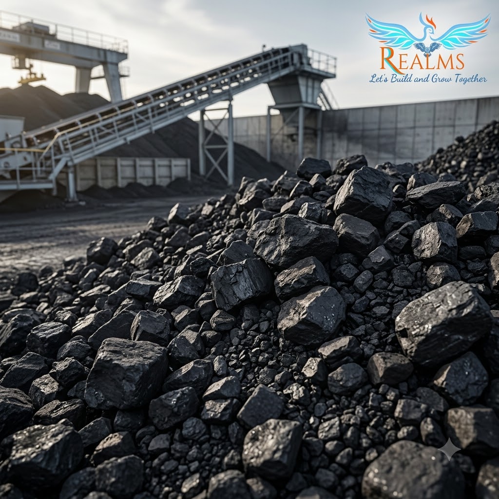 Coal bulk supplier and exporter Mumbai, Realms Enterprises